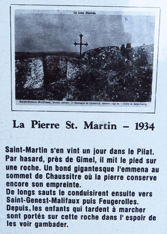 la légende de St Martin